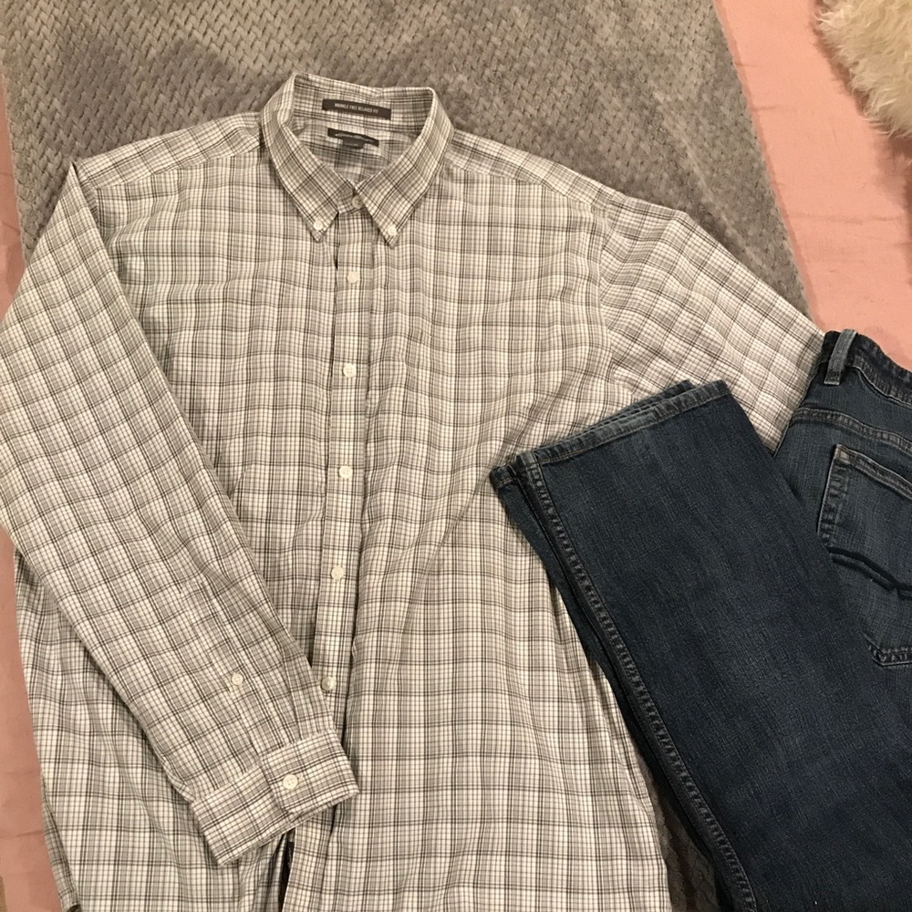 Men’s Eddie Bauer Wrinkle Free Dress Shirt